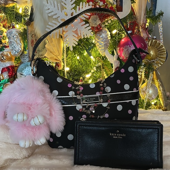 Kate Spade New York Handbags - Kate Spade GUC Y2K mini handbag and EUC Kate Spade wallet